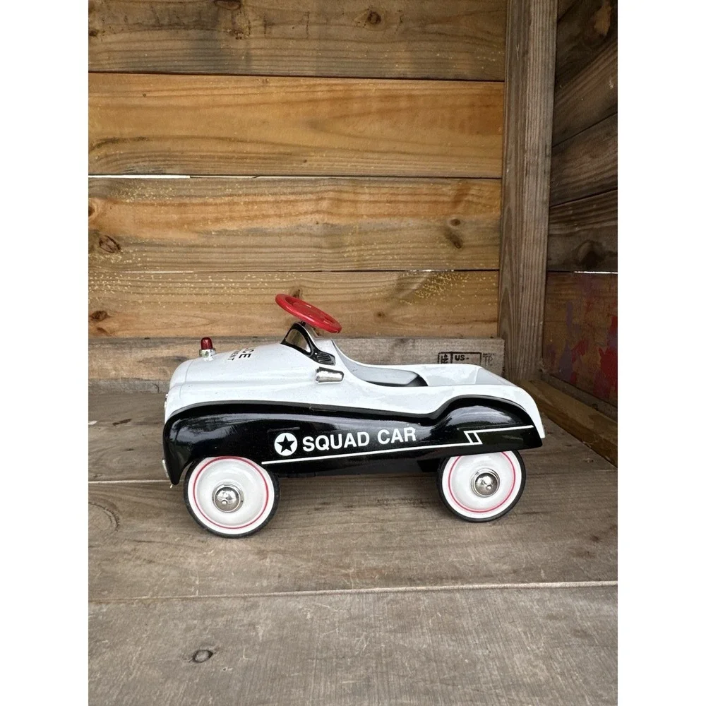 XONEX 1993 Limited Edition Die Cast Police Squad Pedal Car 1:3 Scale‎ *READ*